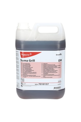Diversey Suma Grill D9 Fırın ve Izgara Temizleme Maddesi 5 L