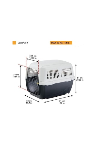 Ferplast Clıpper 4 Plus Köpek Taşıma Çantası Max.20kg 71cm