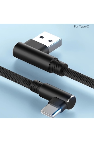 3 Metre Type-c Şarj Kablosu 3m 3 Amper Hızlı Usb - Type C