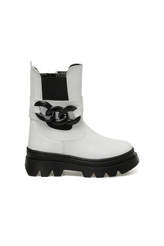 Binono Bınono Heras T Stk P 3pr Beyaz Kız Çocuk Biker Bot 000000000101488513 Beyaz - Siyah