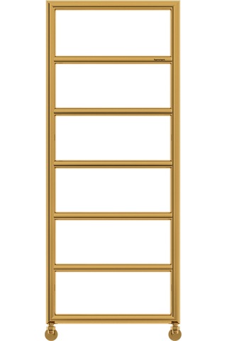 1200x500mm Trendy Parlak Bras Gold Altın Paslanmaz Çelik Havlupan