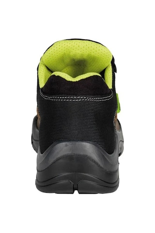 Motosiklet Yazlık Su Geçirmez Deri Ve Kumaş Korumalı Ayakkabı Kahverengi - Siyah