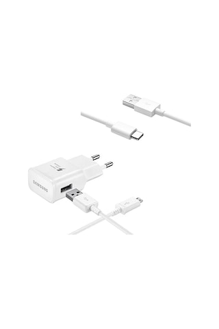 Samsung Uyumlu TA20 Micro Type-C 15W Hızlı Şarj Aleti