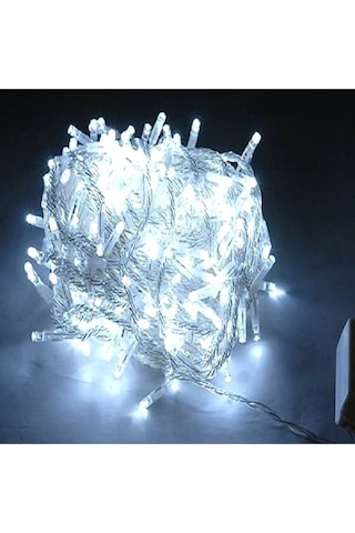 Vıp Kalite 50 Metre Beyaz Led Işık Beyaz İp Led Işık Modlu 220v Beyaz Yılbaşı Ağacı Işığı Noel Işığı Gün Işığı