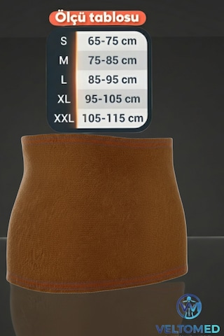 Xl Beden Unisex Deve Tüyü Yün Korse Sıcak Tutar Bel  Fıtık Bel Kuşağı, Giydirmeli Yün Bel Korsesi XL