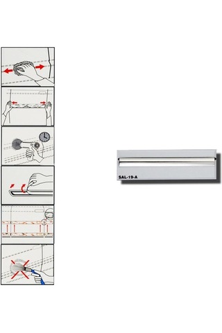 Carub Çıta SAL 19A Elkamet 5 mm x 100 Mt Krom BR1501501