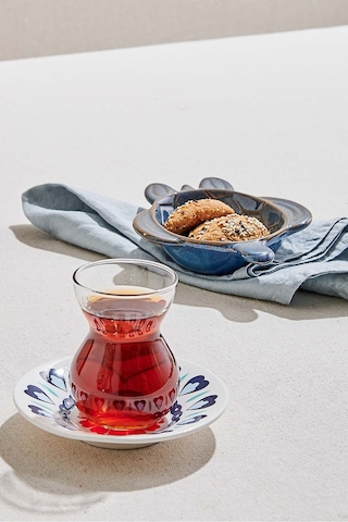 6'lı Dantel Çay Bardağı 140 Cc 142333