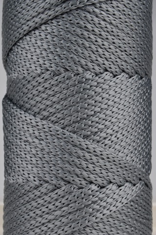 Sensy 5 Mm - 400 Gr Polyester Makrome Ipi Gri 95 M Polyester Makrome Ip Supla Ip Ve Çanta Ipliği