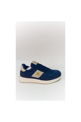 Kappa Erkek Günlük Outdoor Sneaker Kaymaz Taban Nefes Alabilir Tekstil Malzeme Darbe Korumalı Ayakkabı Lacivert