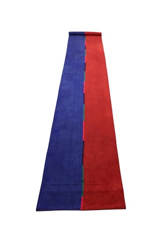 Kilim Antik El Dokuma Yün Dekorluk Yolluk Anadolu Yörük Kilimi 0074 - Yeni - Çok Renkli