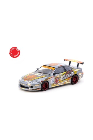 Tarmac Works 1/64 Vertex Ridge Te3006 Soarer Chrome Red - Tokyo Auto Salon 2026 Special Edition - Gl Çok Renkli