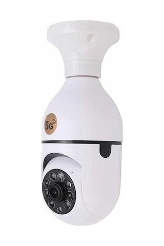 Akıllı Kamera Wifi Kamera Duylu Ampul Görünümlü 360 Derece Dönebilen Ev Kamerası 54351377