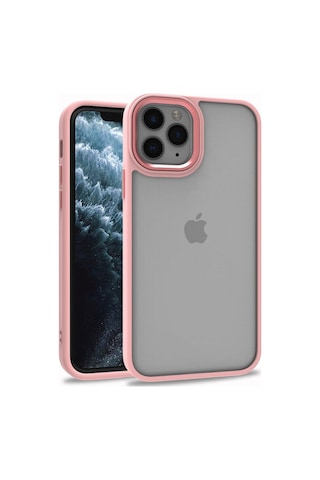 Apple Uyumlu iPhone 11 Pro Max Csk Zore Flora Kılıf-rose Gold