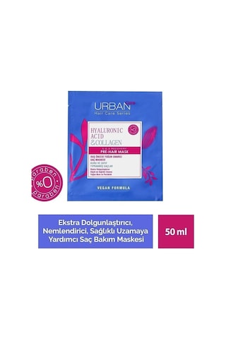 Urban Care Hyaluronic Acid & Collagen Yoğun Onarıcı Saç Maskesi