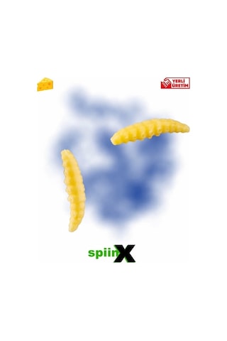 Spıınx Larva Silikon Yem 35mm 14lü Peynir Aromalı Renk: Chesee