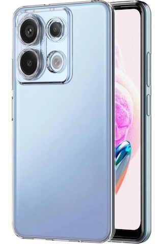 Xiaomi Redmi Note 13 - 5g Uyumlu Şeffaf Kılıf Ultra Koruma Hassas İnce Tasarım -kamera Korumalı Beyaz