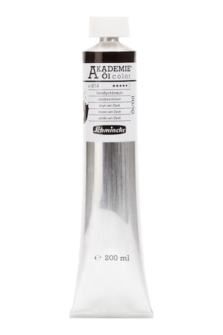 Schmincke Akademie Öl Color Yağlı Boya 200 Ml Seri 1 614 Vandyke Brown Karışık, Çok Renkli