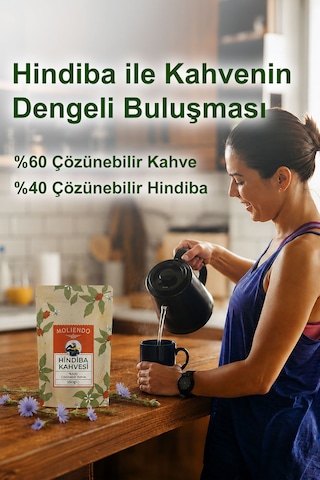 Moliendo Hindiba Kahvesi Granül 4'lü