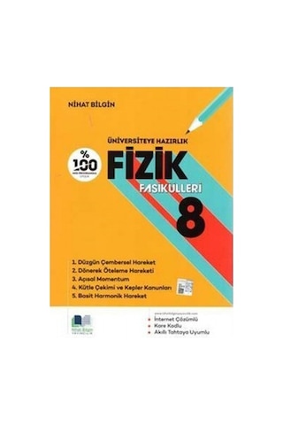 Nihat Bilgin Fizik Fasikülleri-8 - Nihat Bilgin - Nihat Bilgin Yayıncılık