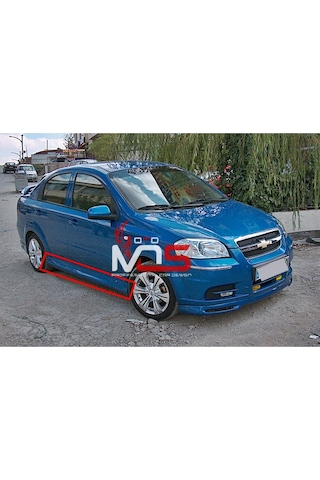 Chevrolet Aveo Sedan Marşpiyel Takımı Fiberglass Boyasız