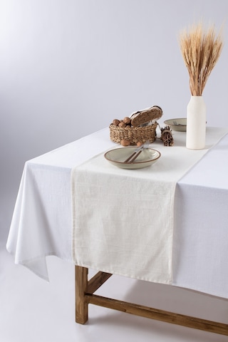 Wellstil Doku Organik Ham Keten Runner 40 x 150