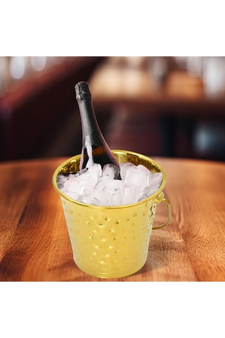 Homyl Aile Toplantıları Için Buz Kovası Ağır Hizmet 1,5-l Altın