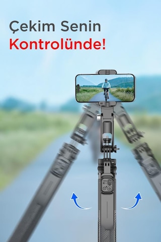 Torima C16 Çok Amaçlı Telefon Tutucu Kamera Tripod