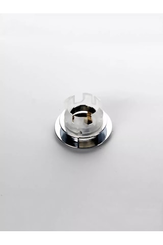 Winz Tools Lavabo Taşması İçin Metal Dekoratif Tıp 139026447 Krom