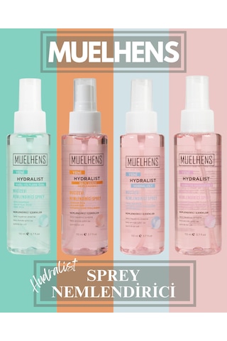 Muelhens Hydralist Kuru ve Hassas Ciltler Nemlendirici Sprey 110 ML