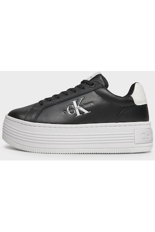 Calvin Klein Kadın Ayakkabı Yw0yw01431 0gm Siyah-beyaz Siyah - Beyaz