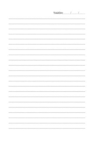 Çizgili Defter, Not Defteri, Okul Defteri Turuncu