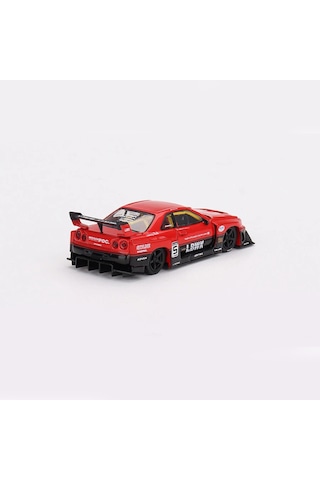 1:64 Mini Gt 2024 Nissan Skylıne Gt-r R34 Super Sılhouette Redblack