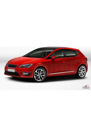 S-Dizayn  Seat Leon 2013 Üzeri Kapı Koruma Çıtası Krom