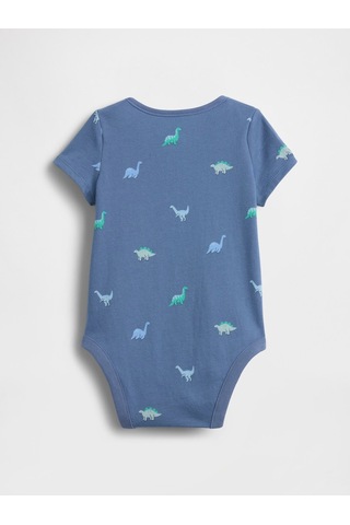 Gap Intl B Ss Logo Bs Çocuk Mavi Bodysuıt 883496001
