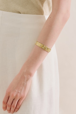 Güneş Detaylı Antik Bilezik Gold Ss26blk00046-51