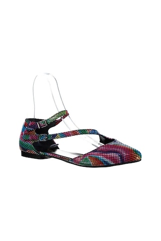 Fox Shoes Multi Kadın Babet D726016907 Multi Çok Renkli