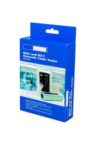 Network Tester Rj11 Rj45 4523P Ledli Test Cihazı Cat5 Cat6 Kontro