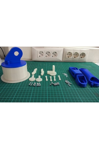 Telefon Kontrollü Büyük Robot Kol Sadece 3D Baskısı