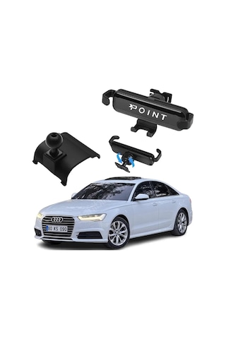 Audi A6 Cep Telefonu Tutacağı Havalandırma Robotik Açılır Kapanır 2012 - 2017 Arası Siyah