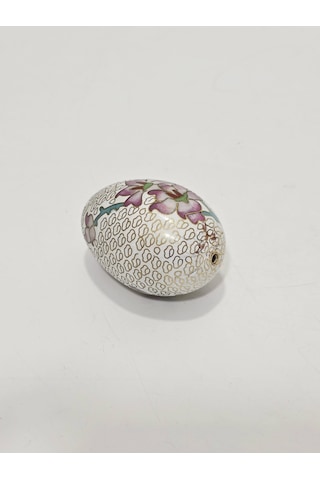 Cloisonne Mineli Dekoratif Yumurta 6,5cm Çok Renkli