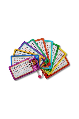 Gen-of Zincirli Çarpım Tablosu Büyük 6x11.5 Cm 0861