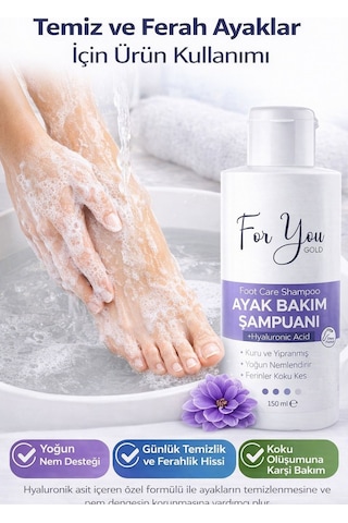 Ayak, El,tırnak Bakımı, Ayak Bakım Şampuanı 150 Ml