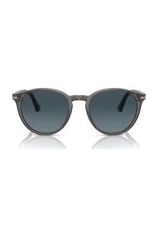 Persol Po3152s 1196s3 52 Polarize Erkek Güneş Gözlüğü Şeffaf - Gri