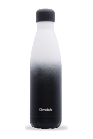 Qwetch QD3435 Degrade Renkli Isı Yalıtımlı 500 ML Termos - Siyah