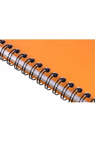 Rhodia Turuncu Bsc 80 Yaprak A4 Çizgili Blok Defter N11.494