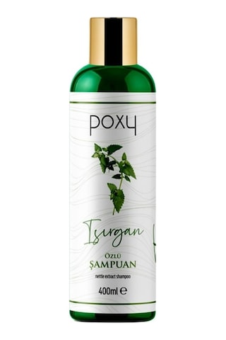 Poxy Yağlı Saçlara Özel Isırgan Özlü Şampuan 400 ML