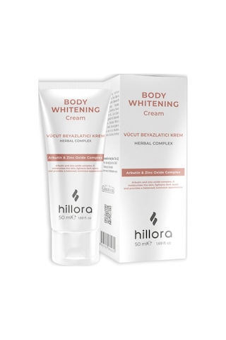 Hillora Vücut Beyazlatıcı Krem 50 ML