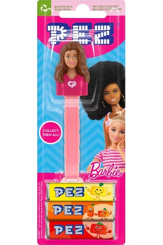 Pez Oyuncaklı Şeker Barbie Brunette
