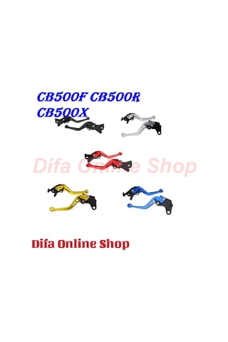 CB500F/CB500R/CB500X Manet Ayarlı CNC Spor 2013-2021 Siyah