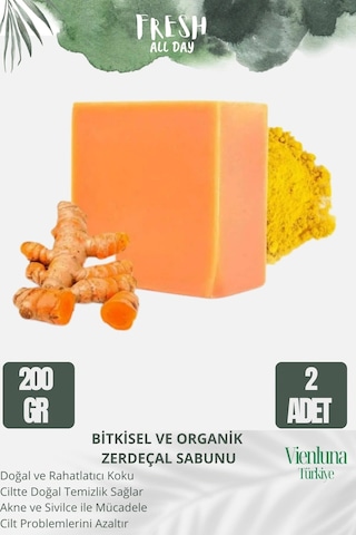 Vienluna Zerdeçal Sabunu 2 x 200 G